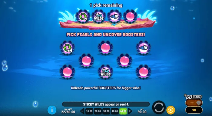 Manta Mayhem – wybór dopalaczy przed Free Spins